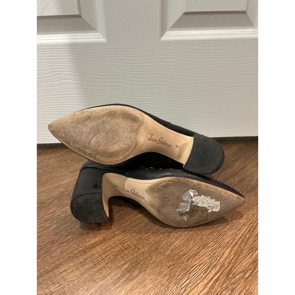 Sam Edelman Hal Studded Bootie in Black Leather Women's 8 - Picture 10 of 10